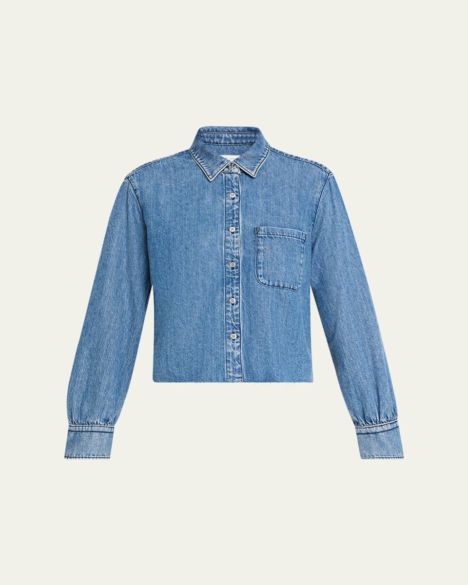 Ultra Featherweight Cropped Maxine Shirt